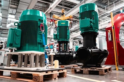 15臺(tái)立式管道泵!威樂捷克成功交付沃爾沃斯洛伐克超級(jí)新能源車廠項(xiàng)目